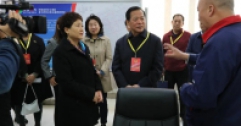 【富泰熱力】市人大常委會主任集體視察公司冬季供熱保障及大氣污染防治情況