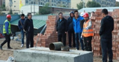 公司領導檢查供熱準備工作