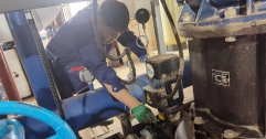 【市城市燃熱集團富泰熱力】喬闊：既保供又保溫  周到服務暖人心