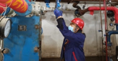 【市城市燃熱集團富泰熱力】呼鋼供暖所辦理接訴即辦工單善始善終