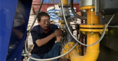 【市城市燃熱集團富泰熱力】黃潤偉：為燃氣鍋爐“把脈開方” 給一線員工傳授技藝