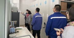 集團公司檢查組檢查公司檔案安全隱患排查工作