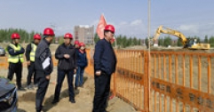 【市城市燃熱集團富泰熱力】公司領導深入長輸工地檢查施工安全慰問一線員工