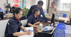 【市城市燃熱集團富泰熱力】企管部：技術指導解決難題 精準服務助力收費