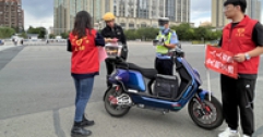 【市城市燃熱集團富泰熱力】巴彥分公司黨支部組織開展“文明城市我創建 文明交通我引導”主題黨日活動