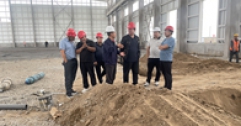 【市城市燃熱集團富泰熱力】公司領導深入長輸中繼泵站施工現場調研督導