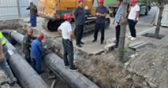 【市城市燃熱集團富泰熱力】公司領導深入一次網施工現場督導施工進度和安全生產工作